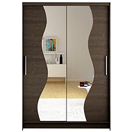 Nejlevnější nábytek Kendi S - choco / zrcadlo - Wardrobe