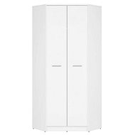 Nejlevnější nábytek Marionet rohová - bílá - Wardrobe