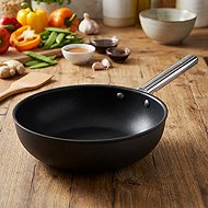 SMEG wok CKFW3001BLM 30 cm, black - Wok Pan