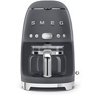 SMEG 50's Retro Style 1,4 l 10 cup sivý - Prekvapkávací kávovar