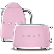 kettle SMEG 50's Retro Style 1,7l pink + toaster SMEG 50's Retro Style 2x2 pink - Appliance Set