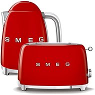 kettle SMEG 50's Retro Style 1,7l red + toaster SMEG 50's Retro Style 2x2 red - Appliance Set