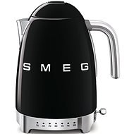 SMEG 50's Retro Style 1,7 l LED indikátor čierna - Rýchlovarná kanvica