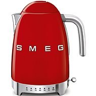 SMEG  50's Retro Style 1,7 l LED kijelző piros - Vízforraló
