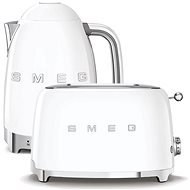 kettle SMEG 50's Retro Style 1,7l LED indicator white + toaster SMEG 50's Retro Style - Set