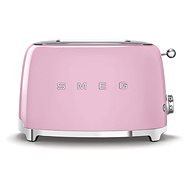 SMEG 50's Retro Style 2x2 rózsaszín 950W - Kenyérpirító