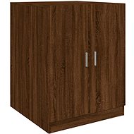 SHUMEE Skříňka nad pračku hnědý dub 71 × 71,5 × 91,5 cm - Bathroom Cabinet