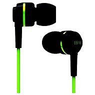 SoundMAGIC ES18S čierno-zelené - Slúchadlá