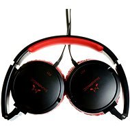 SoundMAGIC P21 čierno-červená - Slúchadlá