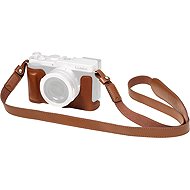 SmallRig 6275 Leather Half Case Kit for Panasonic LUMIX L10 Brown - Video Camera Case