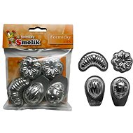 SMOLIK MIX 4 types 20 pcs 622 large d35 40 and 45 mm, tinned - Moulds