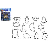 SMALL CHRISTMAS Set of 12 pcs 730 25-50 mm, tinned - Cookie Cutter