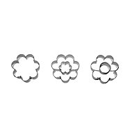 SMOLIK KYTKA Set of 3 pcs 795 39 × 39 mm 2 pcs with centre, tinned - Cookie Cutter