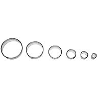 SMOLIK CIRCLE Set of 6 pcs 707 smooth d50 mm, tinned - Cookie Cutter
