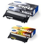 Samsung CLT-K404S Black + CLT-Y404S Yellow - Printer Toner