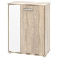 Nejlevnější nábytek ZU03, dub sonoma/bílá - Chest of Drawers