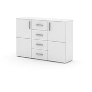 Nejlevnější nábytek IDA 03, bílá - Chest of Drawers