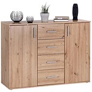 Nejlevnější nábytek INA 03, dub artisan - Chest of Drawers