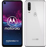 Motorola One Action, fehér - Mobiltelefon