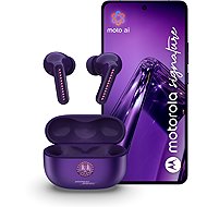 Motorola Signature Crystals by Swarovski 16GB/512GB Pantone Violet Indigo + Moto Buds 2 Plus - Mobile Phone