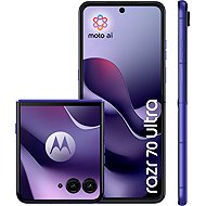 Motorola Razr 70 Ultra 16GB/512GB Pantone Orient Blue (Alcantara) - Mobile Phone