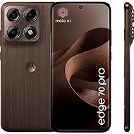 Motorola Edge 70 Pro 8GB/256GB Pantone Chicory Coffee (Wood) - Mobile Phone