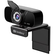 Sandberg USB Chat Webcam 1080P HD, Black - Webcam
