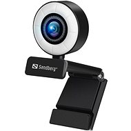 Sandberg Streamer USB Webcam, Black - Webcam