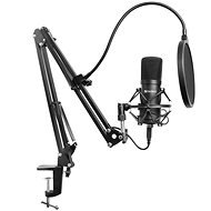 SANDBERG Streamer USB Microphone Kit, Black - Microphone