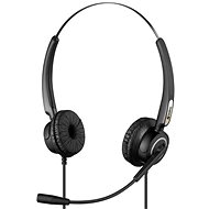Sandberg USB Pro Stereo Headset with Microphone, Black - Headphones