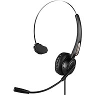 Sandberg PC USB+RJ9/11 Headset Pro Mono, black - Headphones
