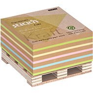 STICK´N Kraft on a Pallet, 76 x 76mm, 400 Sheets - Sticky Notes