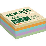 STICK'N BY HOPAX 51 x 51 mm, 240 leaves, meadow mix - Memo Pad