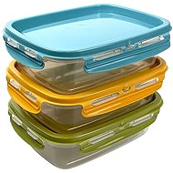 Snips Sada dóz na potraviny 0,6 l, 3 ks, barevné - Food Container Set