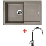 Sinks Amanda 780 Trufle + Vitalia - Kitchen Sink and Tap Set