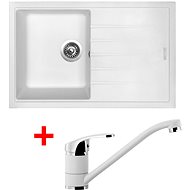Sinks Best 780 Milk + Pronto GR - Kitchen Sink and Tap Set