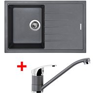 Sinks Best 780 Titanium + Pronto GR - Kitchen Sink and Tap Set