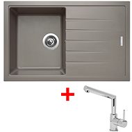 Sinks Best 780 Truffle + Mix 350P - Kitchen Sink and Tap Set