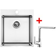 Sinks Blocker 450 + Caspira - Kitchen Sink and Tap Set