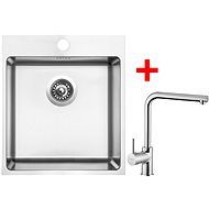 Sinks Blocker 450 + Elka - Kitchen Sink and Tap Set