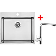 Sinks Blocker 550 + Elka - Kitchen Sink and Tap Set