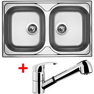 Sinks Classic 800 Duo V + Legenda S - Kitchen Sink and Tap Set