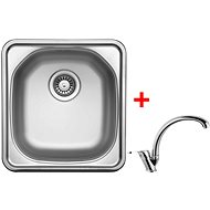 Sinks Compact 435 V + Evera - Kitchen Sink and Tap Set