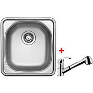 Sinks Compact 435 V + Legenda S - Kitchen Sink and Tap Set