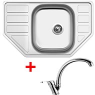 Sinks Corno 770 V + Evera - Kitchen Sink and Tap Set
