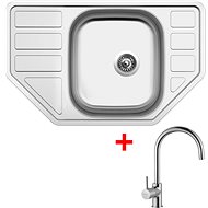 Sinks Corno 770 V + Vitalia - Kitchen Sink and Tap Set