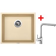 Sinks Frame 457 Sahara + Elka - Kitchen Sink and Tap Set