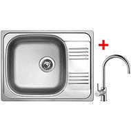 Sinks Grand 652 V + Vitalia - Kitchen Sink and Tap Set