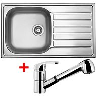 Sinks Hypnos 860 V + Legenda S - Kitchen Sink and Tap Set