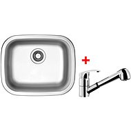 Sinks Neptun 526 V + Legenda S - Kitchen Sink and Tap Set
